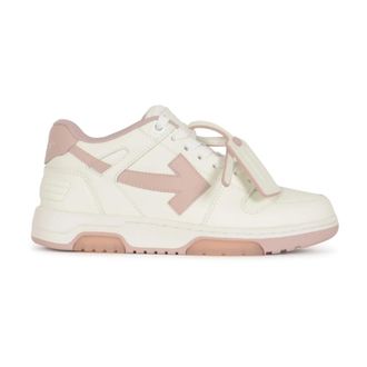 Off-white Schoenen, Dames, Wit, 39 EU, Leer, Out Of Office OOO Low-Top Sneakers