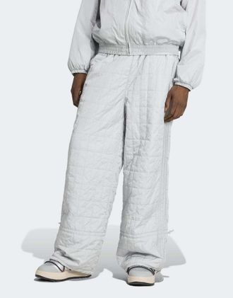 adidas x Moon Boot - Pantaloni imbottiti argento meraviglia-Grigio