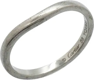 Cartier Platinum 950 Band Ring (Pre-Owned)