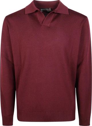 FILIPPO DE LAURENTIIS Polo Skipper F8 - Heren - Polos - Rood - M - Katoen - Tops