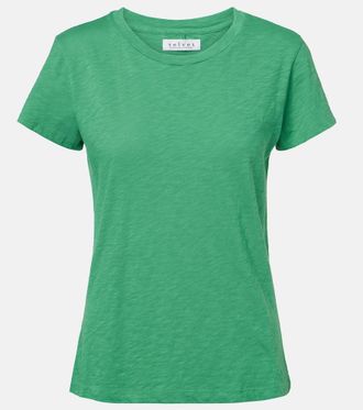 Velvet T-shirt Odelia in jersey di cotone