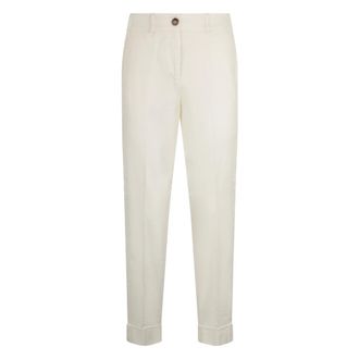PESERICO Donna, Pantaloni, Bianco, L, new