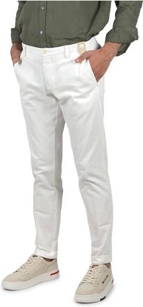 AT.P. CO Heren, Broeken, Wit, Maat: 2XL Katoen