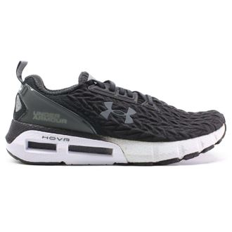 Under Armour HOVR Mega 2 Clone Synthetic Textile Mens Low Top Trainers - Black White - Size:UK 7.5