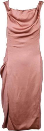 Vivienne Westwood Ruching Detail Pencil Dress With Boat Neckline