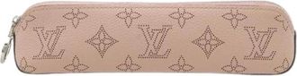 Louis Vuitton Pre-owned Monogram Mahina Leren Pennenzak - Dames - Vintage Accessoires - Roze - ONE Size - Leer - Vintage