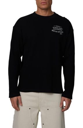 Good For Nothing Long Sleeve Icarus T-Shirt in Black at Nordstrom, Size Xx-Large Uk