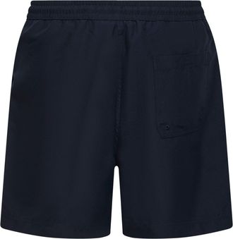 Carhartt Work in Progress Mens Dark Navy Swim Trunks Polyester Beachwear Sea Clothing