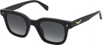 Zadig&Voltaire Womens SZV401V54700Y SZV401V54 54 700Y Sunglasses - Black - One Size