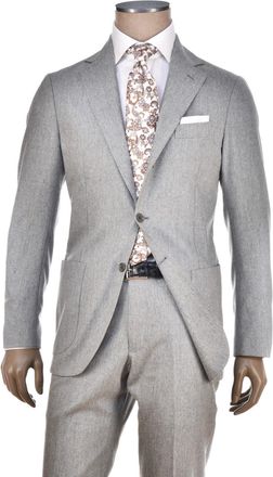 Sartorio Marled Virgin Wool-Cashmere Suit