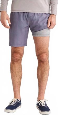 Fair Harbor One Athleisure Short In Dusk Diamond