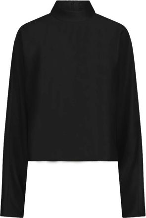 Dante6 Dames, Blouses & Shirts, Zwart, Maat: XS Leer