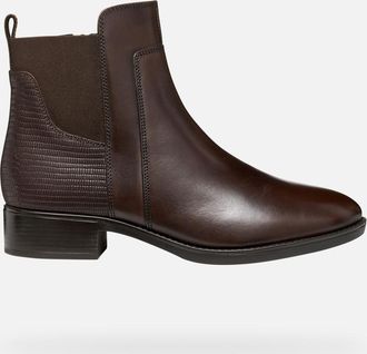 Geox Scarpe Felicity Donna Marrone Scuro