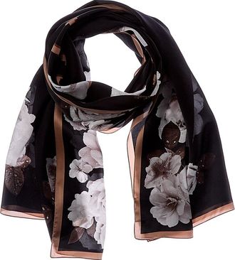 Jimmy Choo London Logo Silk Scarf