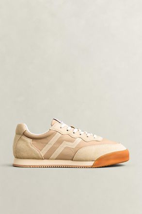 GANT Women Beylana Suede Sneakers (36) CARAMEL BEIGE