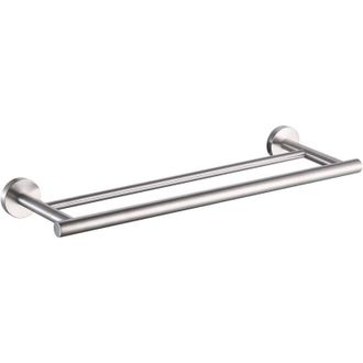 OEM Toallero Doble Para Ba&ntilde;o Y Cocina, Fabricado En Acero Inoxidable 304, Resistente A La Corrosi&oacute;n, De Pared, Con Acabado Cepillado -crezuo