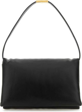 Marni Black Medium Prisma Shoulder Bag