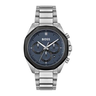 HUGO BOSS Accessoires, Heren, Grijs, ONE Size, Horloges