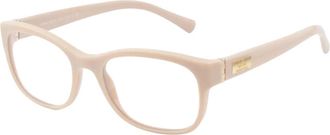 Armani Womens Ar7017 Rectangle Eyeglasses In Beige