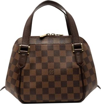 Louis Vuitton Pre-owned Handbags, female, Brown, Size: ONE SIZE Pre-owned Structured Leather Handbag