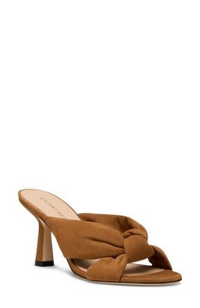 Stuart Weitzman Soplaya Slide 75 in Toasted Almond at Nordstrom, Size 10.5