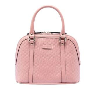 Gucci Pre-owned Handbags, female, Pink, Size: ONE SIZE Pre-owned Satchel