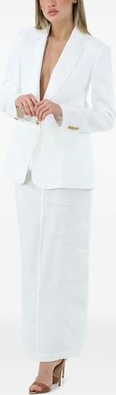 Elisabetta Franchi Blazer monopetto - Bianco