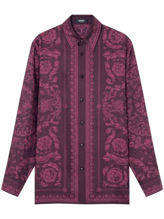 Versace Barocco overhemd - Roze