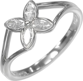 Tiffany & Co. Silver Platinum 950 Band Ring (Pre-Owned)