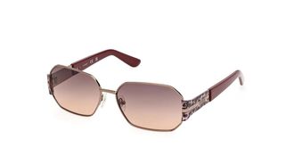 Guess GU00356 36F Womens Sunglasses Gold Size 58