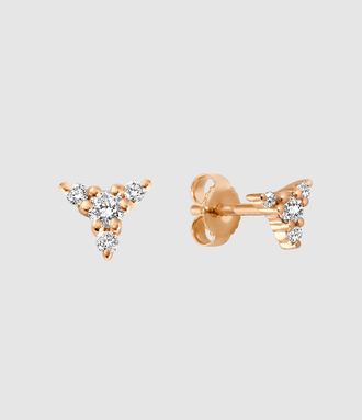Gigi Clozeau Boucles doreilles Kosmos Diamants Or