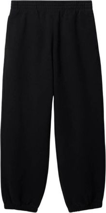 Burberry EKD Embroidered Cotton Jogging Pants, Size X-Large