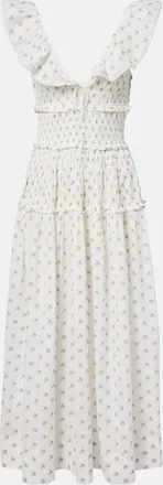 D&ocirc;en D&ocirc;en Sorina floral cotton midi dress