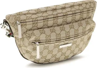 Gucci Mens Beige Polyester Shoulder Bag