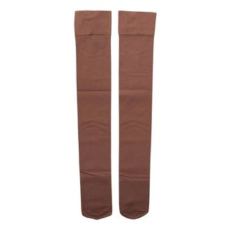 Dolce & Gabbana Calze Sopra il Polpaccio - - Underwear - Donna - Marrone - ONE SIZE