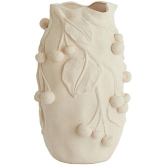 Light & Living Vaso in ceramica opaco crema Light & Living CHERRY - 20x19,5x30,5