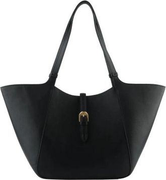 Pourchet LEnvol&eacute;e Cabas L - Dames - Shoppers - Zwart - ONE Size - Leer - Tassen