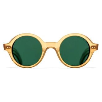 Cutler and Gross Sunglasses, unisex, Yellow, Size: ONE SIZE Bi-layer Butterscotch Acetate Sunglasses