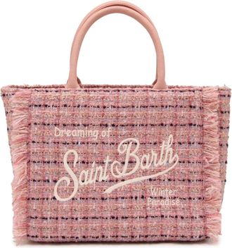 MC2 Saint Barth Colette Tweed - - Bags - Donna - Rosa - ONE SIZE