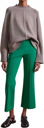 Apiece Apart Rene Pull On Pant In Clover