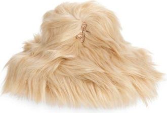 Ruslan Baginskiy Faux Fur Hat in Beige at Nordstrom, Size Medium
