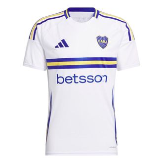 adidas Boca Juniors 24/25 Away Asia Sizing White Purple IS7464
