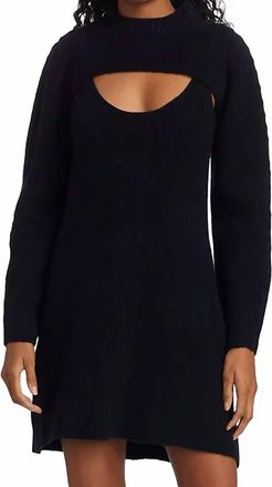 dh New York Eve Sweater Dress In Black