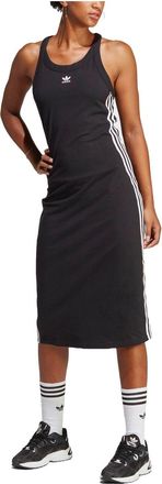 adidas (WMNS) adidas Adicolor Classics 3-Stripes Long Tank Dress Asia Sizing Black IC5503