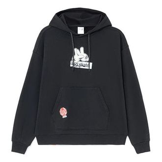 Li-Ning x OG_SLICK Crossover Skateboard Series Hoodie Black AWDS173-3