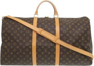 Louis Vuitton Pre-owned Keepall 60 Boston Bag - Heren - Vintage Weekendtas - Bruin - ONE Size - Vintage
