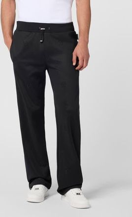 Philipp Plein Tracksuit Trousers Monogram Stones Monogram Men in Black/black at Nordstrom, Size X-Small/small