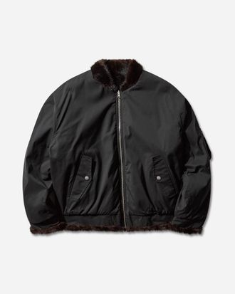 Maison Margiela Men s Reversible Bomber Jacket Brown