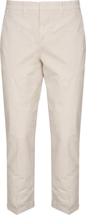 Fay Cotton Poplin Capri Pants