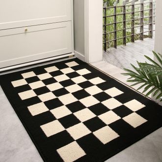 OEM Alfombra De Entrada, Alfombra Para Puerta, A Prueba De Polvo, Resistente Al Desgaste, Sencilla, Absorbente De Agua, Antideslizante